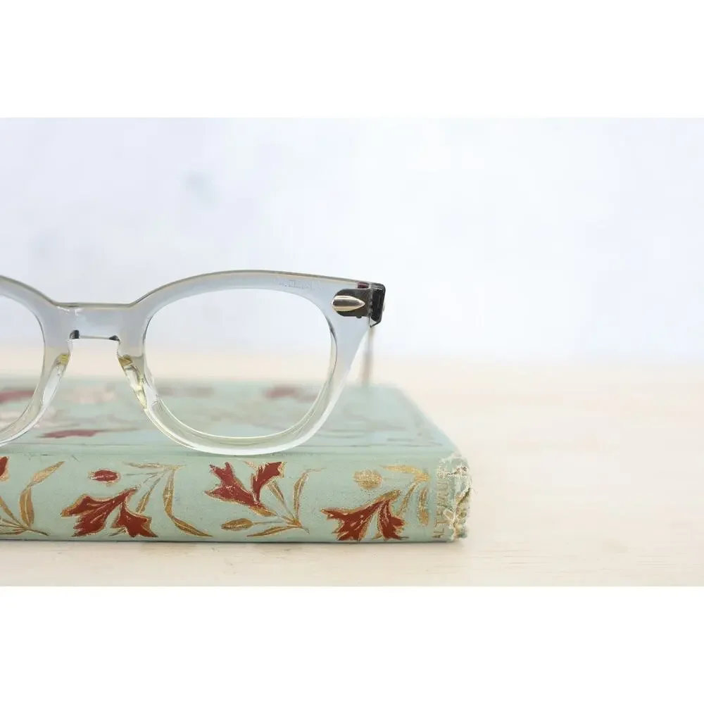 Vintage American Optical eyeglass 1960s USA Sleeve NOS 42-20 Academia Preppy